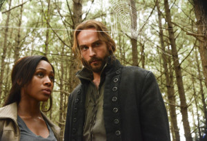 Featuring Nicole Beharie (Abbie Mills), Tom Mison (Ichabod Crane), and their usual lack of personal space.